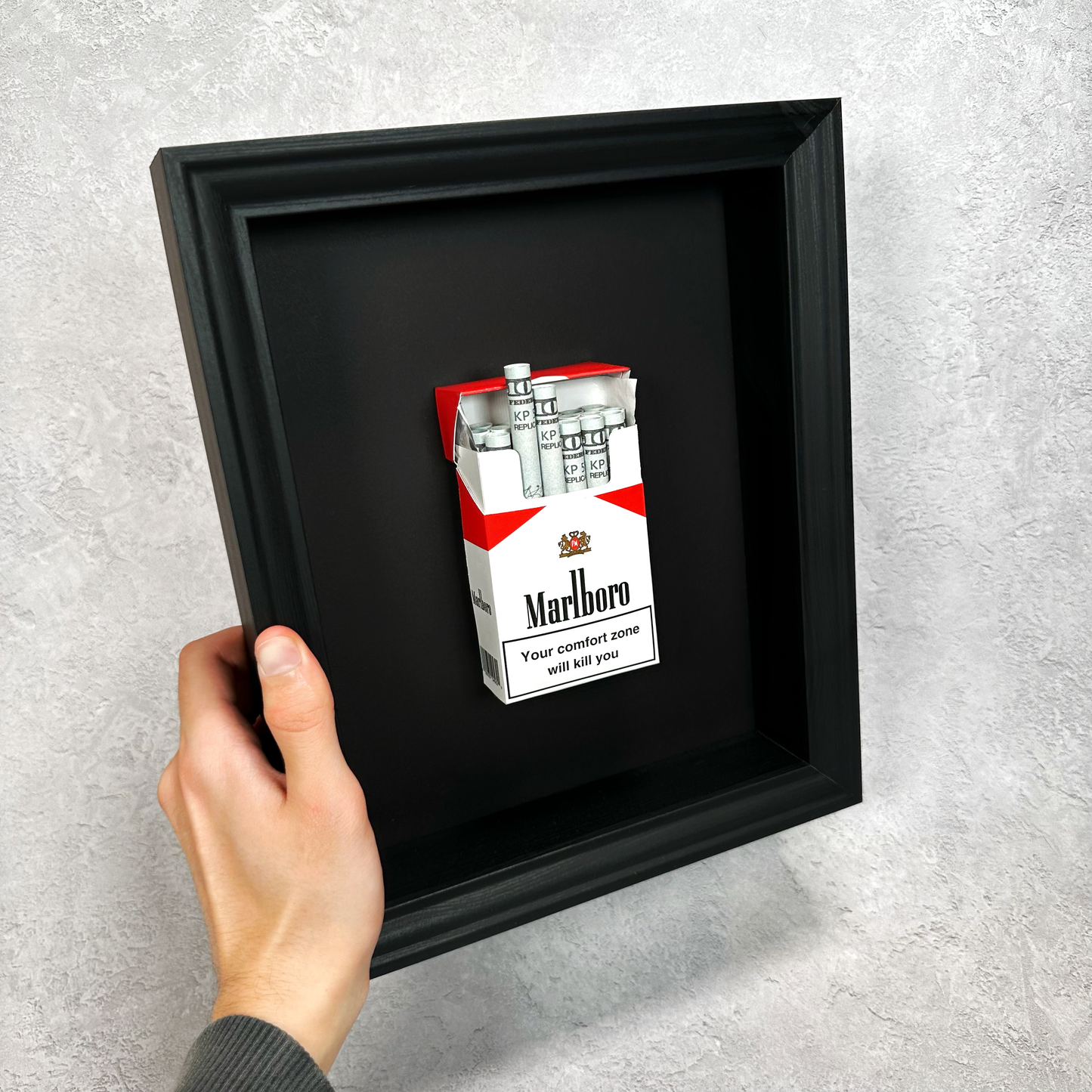 Red Marlboro USD "Your Comfort Zone Will Kill You"