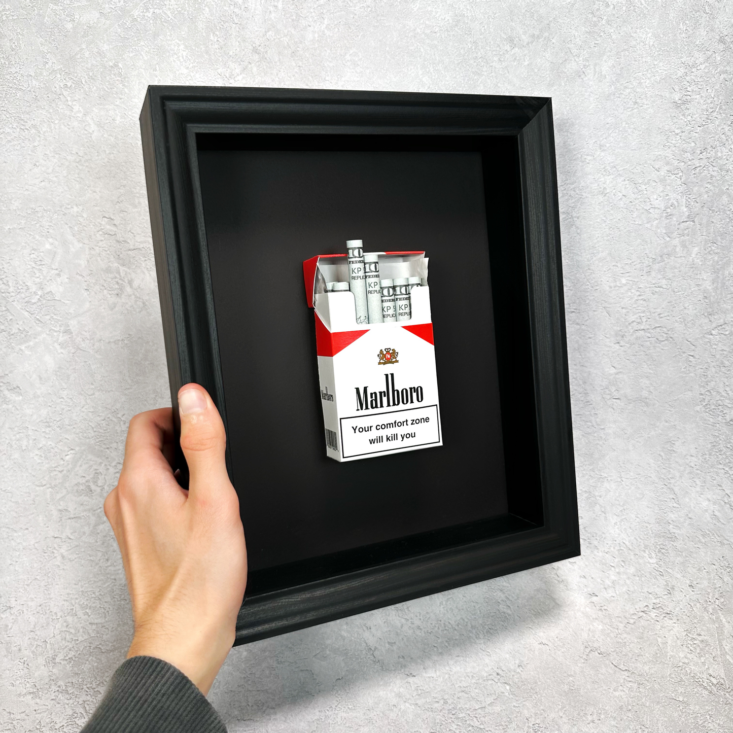 Red Marlboro USD "Your Comfort Zone Will Kill You"